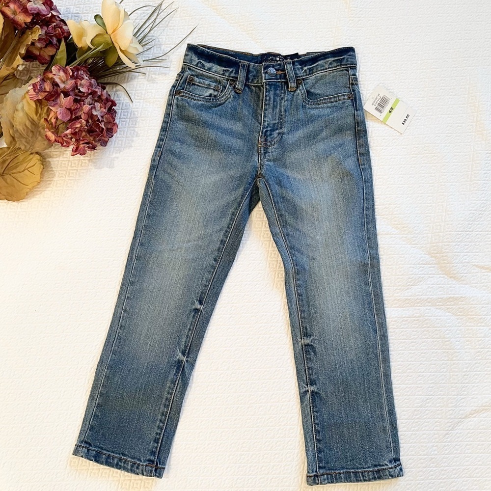 NWT Lucky Brand Boy’s Classic Straight Jeans Size 4/5